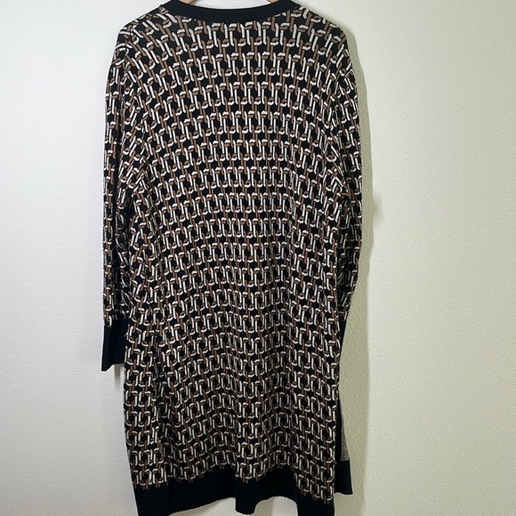 Chico's Chain Geometric Knit Tank & Cardigan Set Sizes XL XXL - Picture 8 of 16